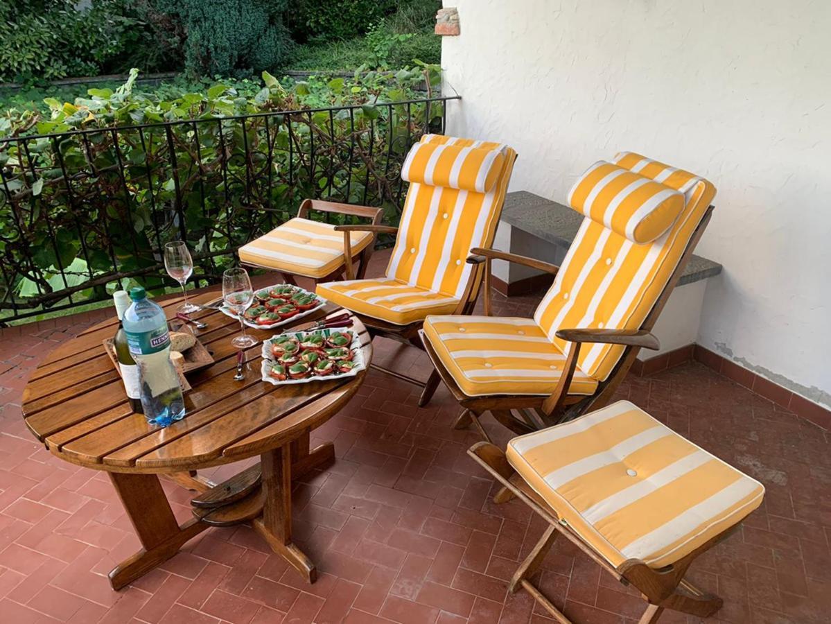 Auf Dem Regenbogen Apartment Morcote Bagian luar foto