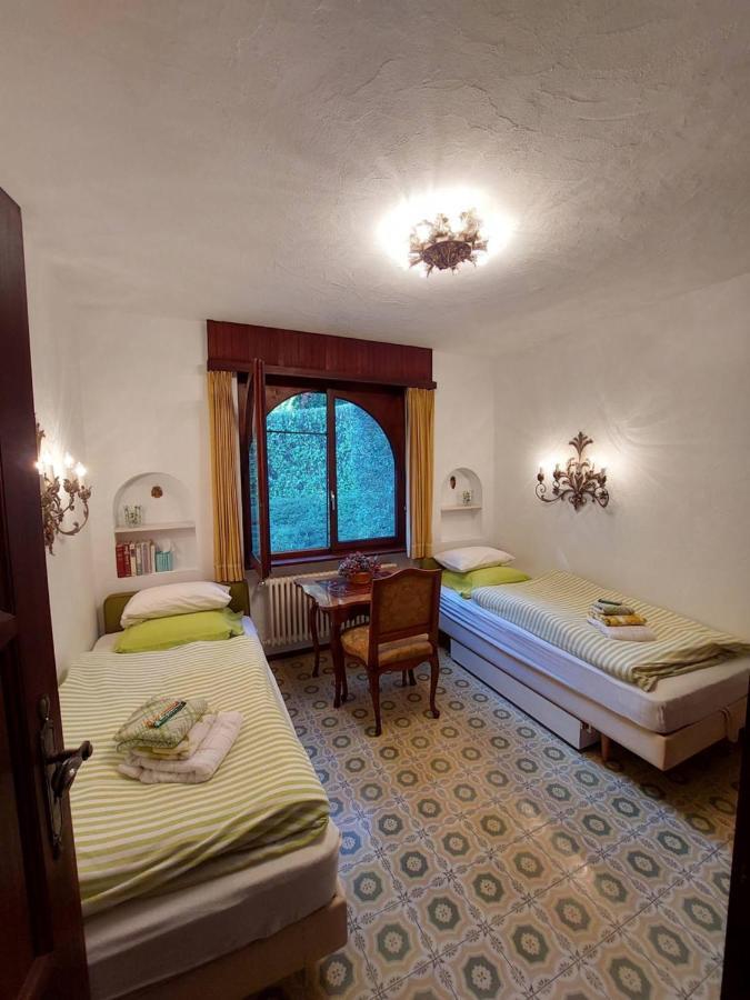 Auf Dem Regenbogen Apartment Morcote Bagian luar foto